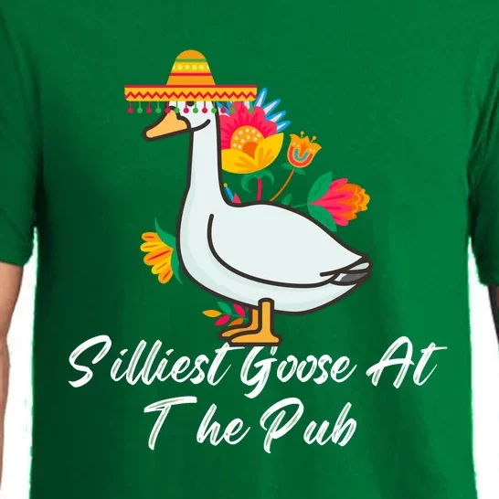 Silliest Goose At The Pub Cinco De Mayo Pajama Set