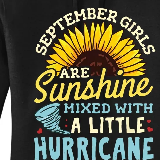 September Girl Birthday Women's Pullover Hoodie