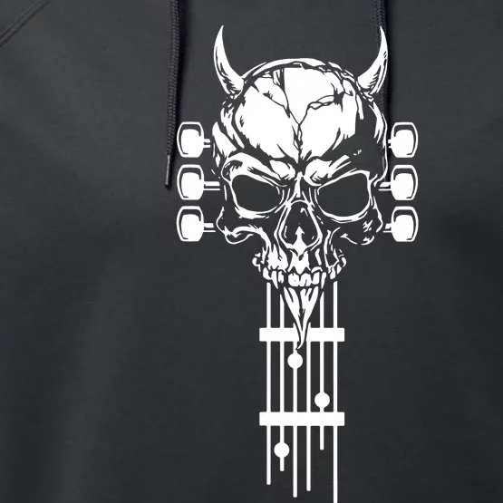 Skeleton Guitar Best Design Great Performance Fleece Hoodie