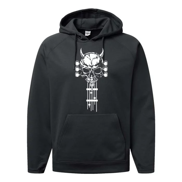 Skeleton Guitar Best Design Great Performance Fleece Hoodie