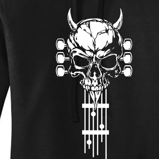 Skeleton Guitar Best Design Great Women's Pullover Hoodie