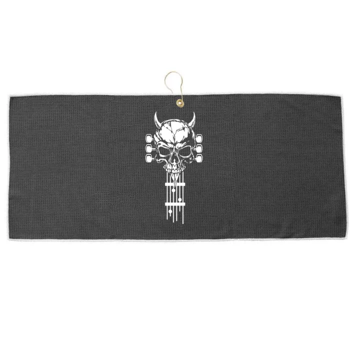 Skeleton Guitar Best Design Great Large Microfiber Waffle Golf Towel