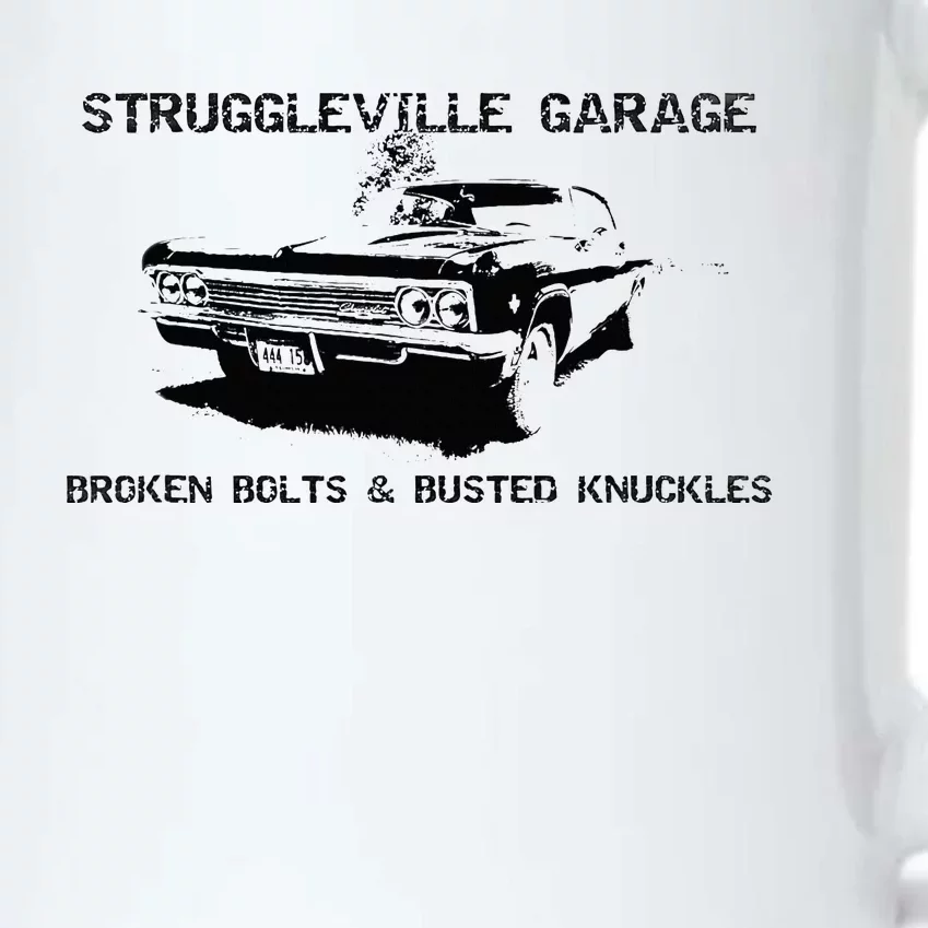 Struggleville Garage Broken Bolts & Busted Knuckles Black Color Changing Mug