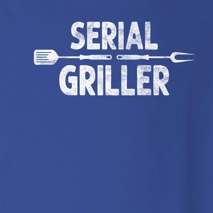 Serial Griller Bbq Distressed Grill Master Chef Gift Toddler Long Sleeve Shirt