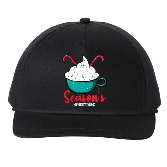 Season Greetings Baker Funny Gift Snapback Five-Panel Rope Hat