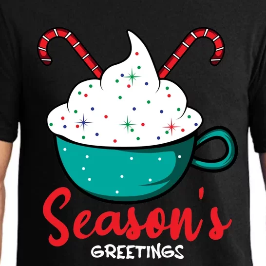 Season Greetings Baker Funny Gift Pajama Set