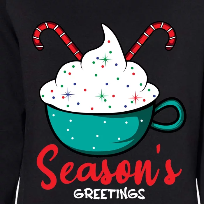 Season Greetings Baker Funny Gift Womens California Wash Sweatshirt