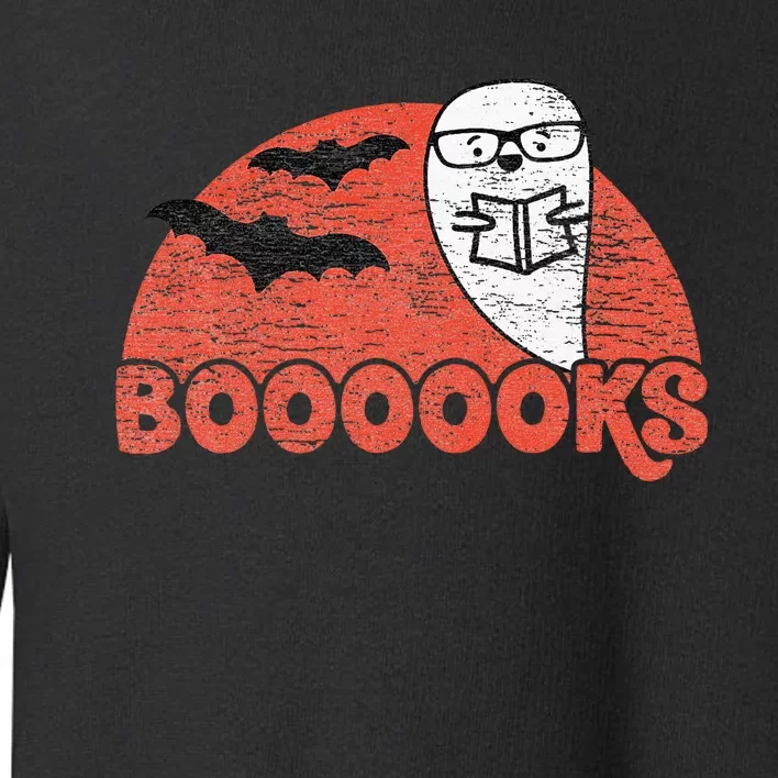 Spooky Ghost Books for Halloween Classroom Toddler Sweatshirt