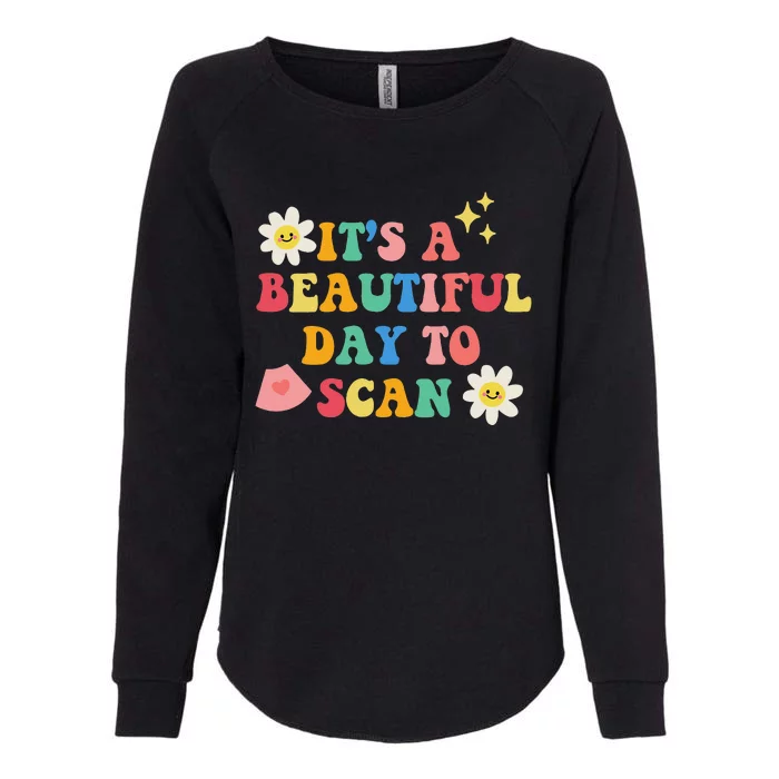 Sonographer Groovy Boho Ultrasound Tech Student Womens California Wash Sweatshirt