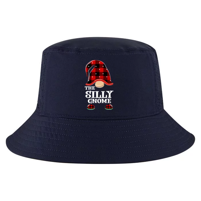 Silly Gnome Buffalo Plaid Funny Christmas Matching Family Great Gift Cool Comfort Performance Bucket Hat