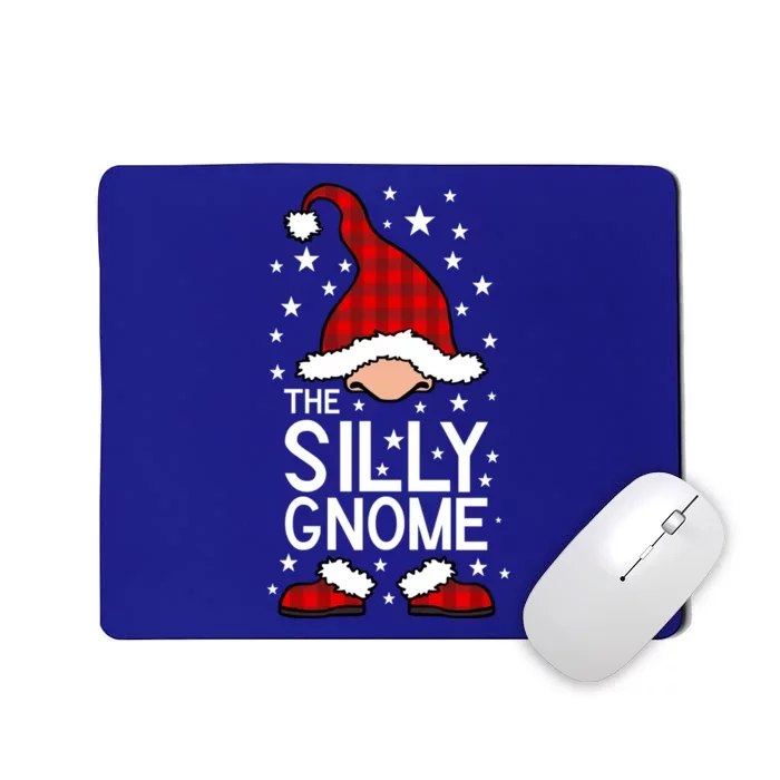 Silly Gnome Buffalo Plaid Matching Family Christmas Pajama Meaningful Gift Mousepad