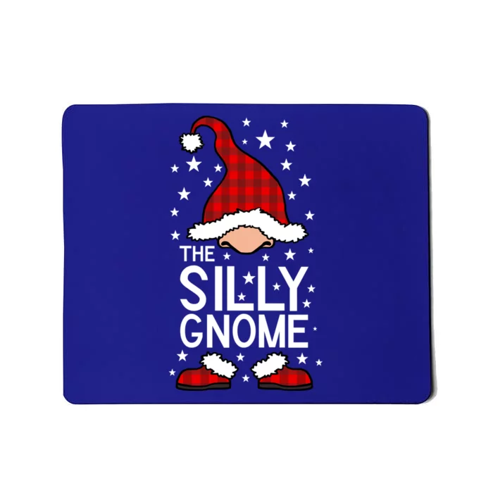 Silly Gnome Buffalo Plaid Matching Family Christmas Pajama Meaningful Gift Mousepad