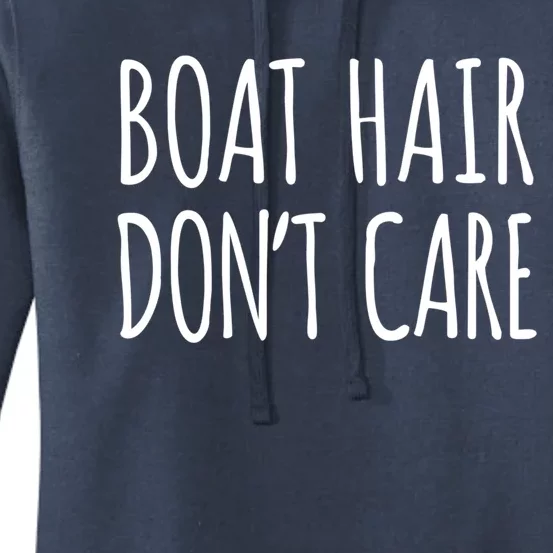 Sailing Gift Boat Hair Gift Boating Cool Gift Women's Pullover Hoodie