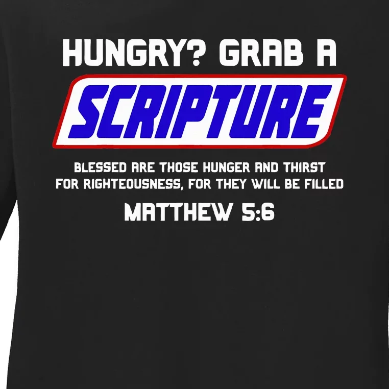 Scripture Gifts Bible Verse Famous Scriptures Quote Ladies Long Sleeve Shirt