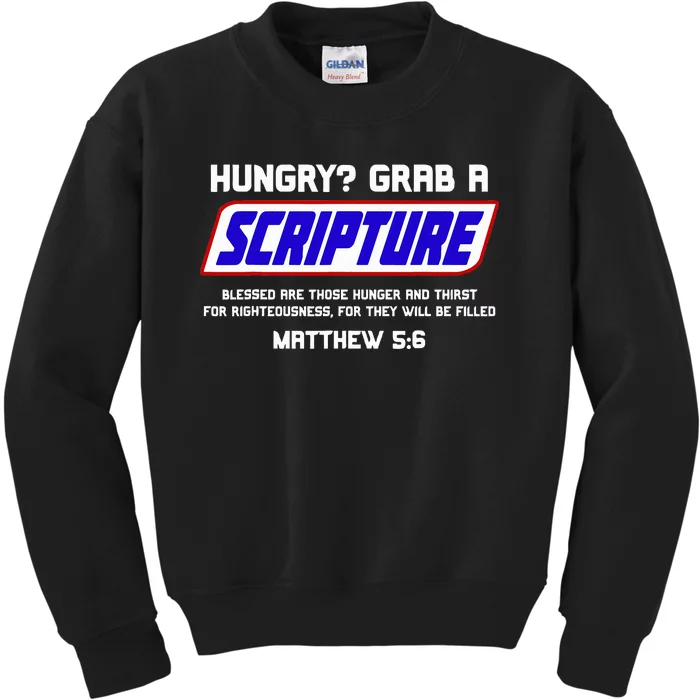 Scripture Gifts Bible Verse Famous Scriptures Quote Kids Sweatshirt