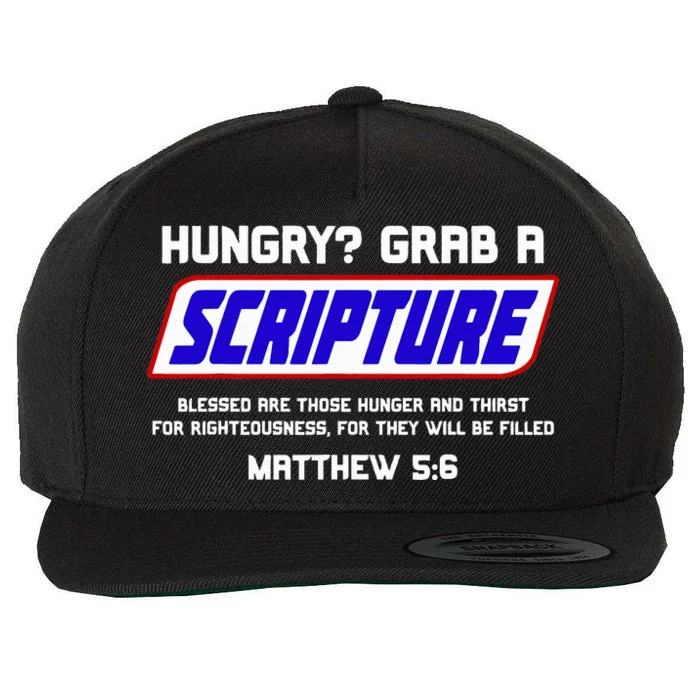 Scripture Gifts Bible Verse Famous Scriptures Quote Wool Snapback Cap