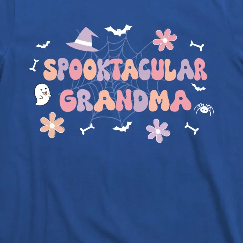 Spooktacular Grandma Birthday Cute Ghost Halloween Gift T-Shirt