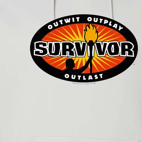 Survivor Gold Burst Performance Fleece Hoodie