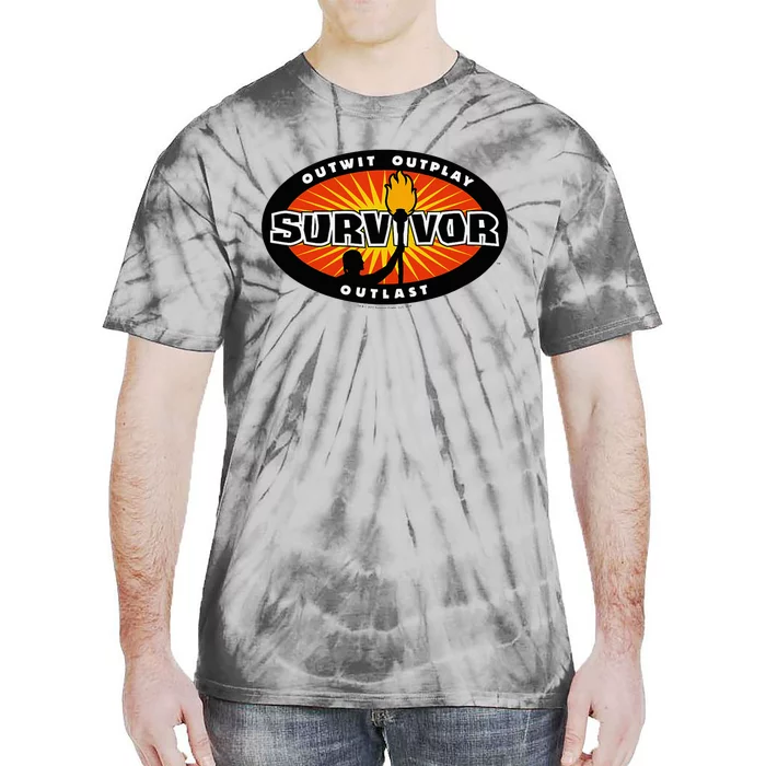 Survivor Gold Burst Tie-Dye T-Shirt