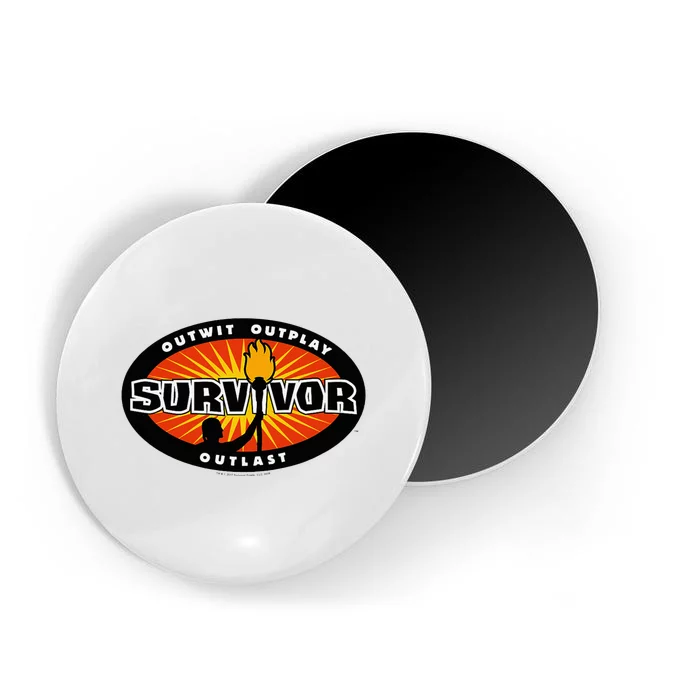 Survivor Gold Burst Magnet