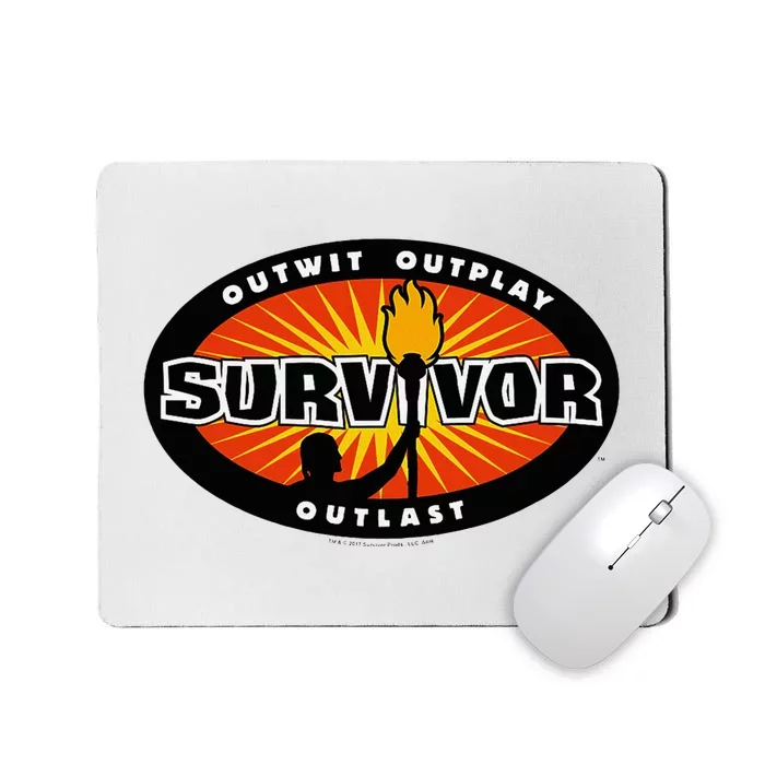 Survivor Gold Burst Mousepad