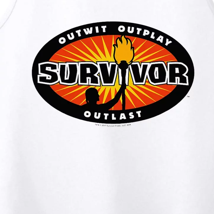 Survivor Gold Burst Performance Tank