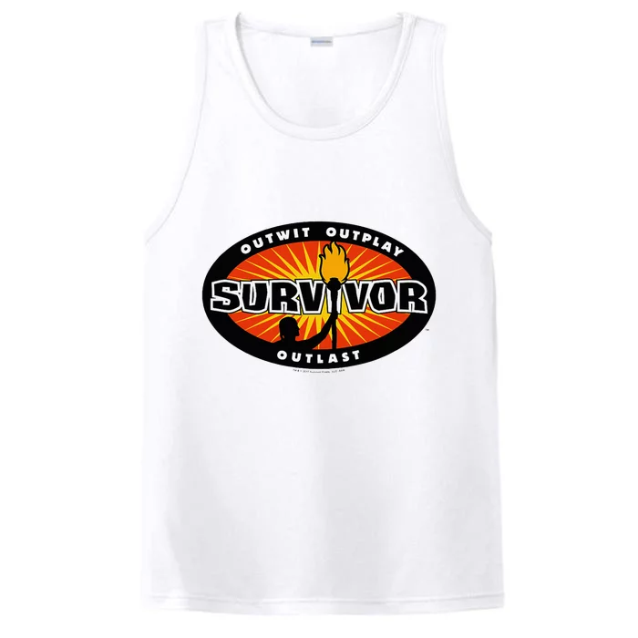 Survivor Gold Burst Performance Tank