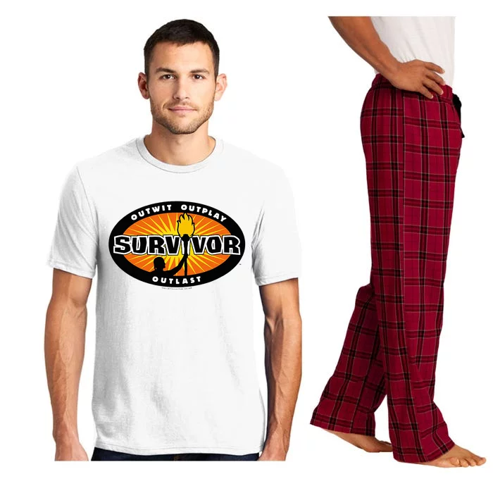 Survivor Gold Burst Pajama Set