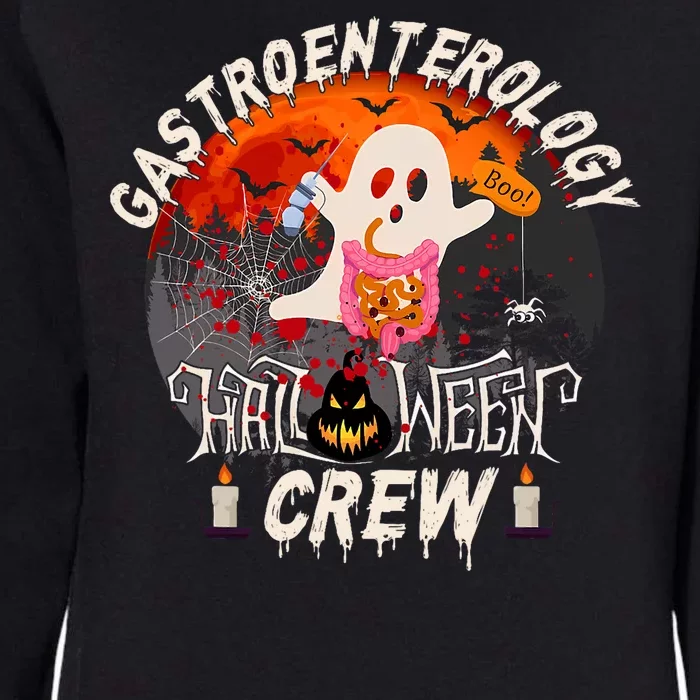 Spooky Gastroenterology Boo Crew Endoscopy Tech Halloween Womens California Wash Sweatshirt