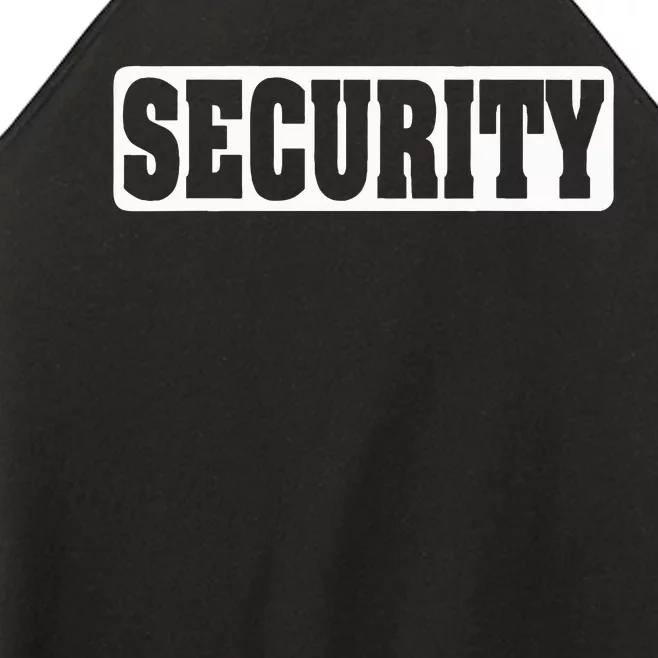 Security Guard Costume Security Officer Women’s Perfect Tri Rocker Tank