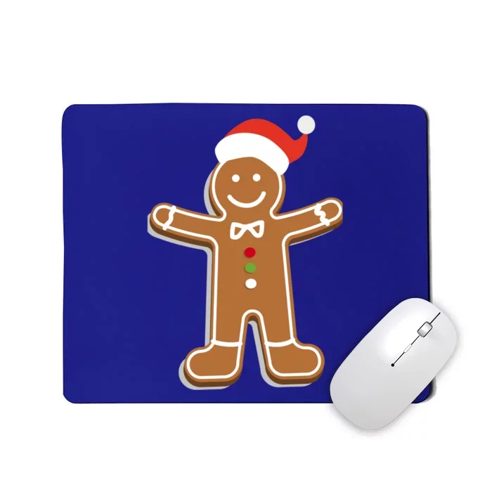 Santa Gingerbread Cookie Cute Funny Gift Mousepad