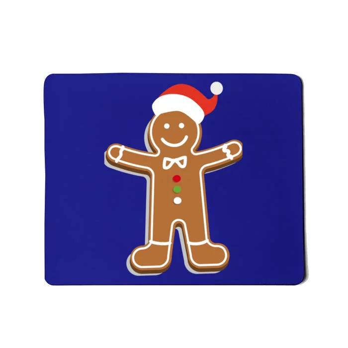 Santa Gingerbread Cookie Cute Funny Gift Mousepad