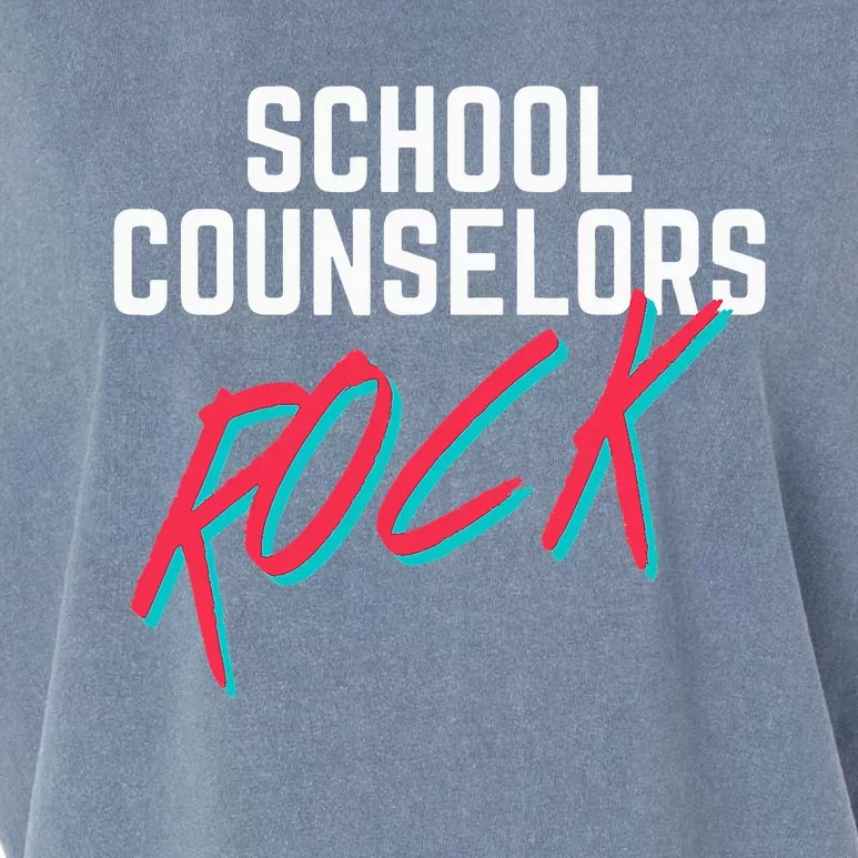 School Guidance Counselor Appreciation Back to School Garment-Dyed Women's Muscle Tee