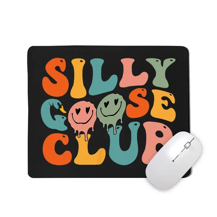 Silly Goose Club Silly Goose Meme Smile Face Trendy Costume Mousepad