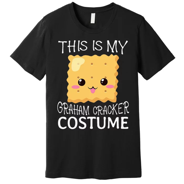 Smores Graham Cracker Camping Halloween Group Costume Premium T-Shirt