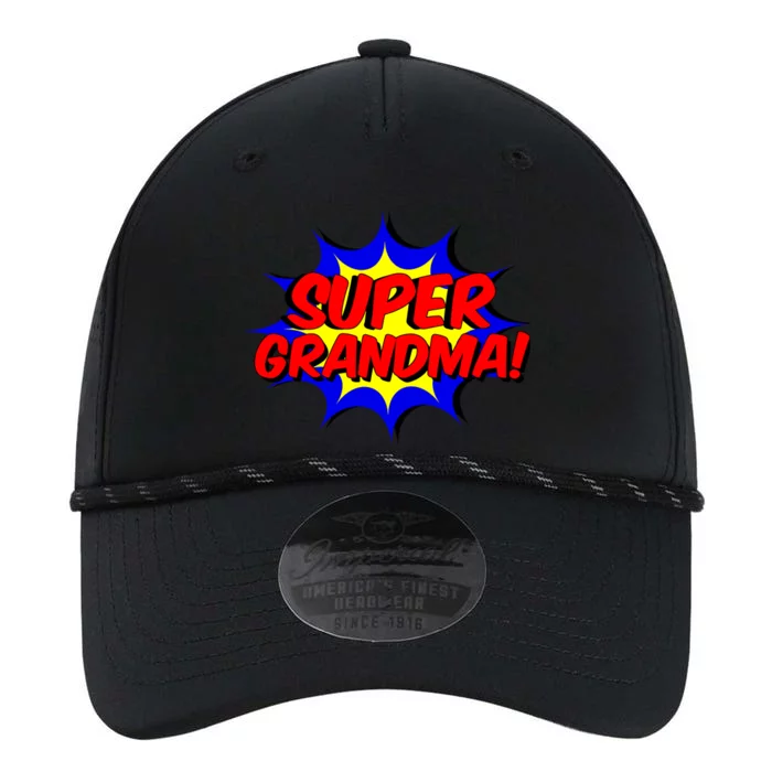 Super Grandma Comic Book Style Gift Superhero Performance The Dyno Cap