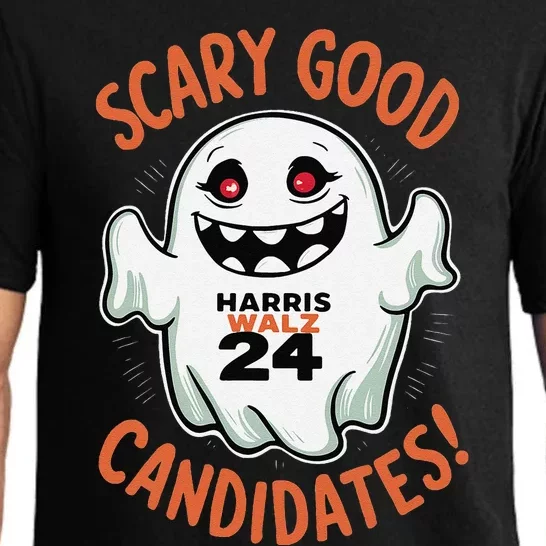 Scary Good Candidates Harris Walz 2024 Halloween Pajama Set