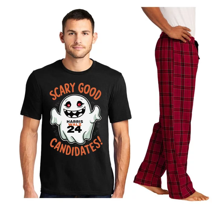 Scary Good Candidates Harris Walz 2024 Halloween Pajama Set