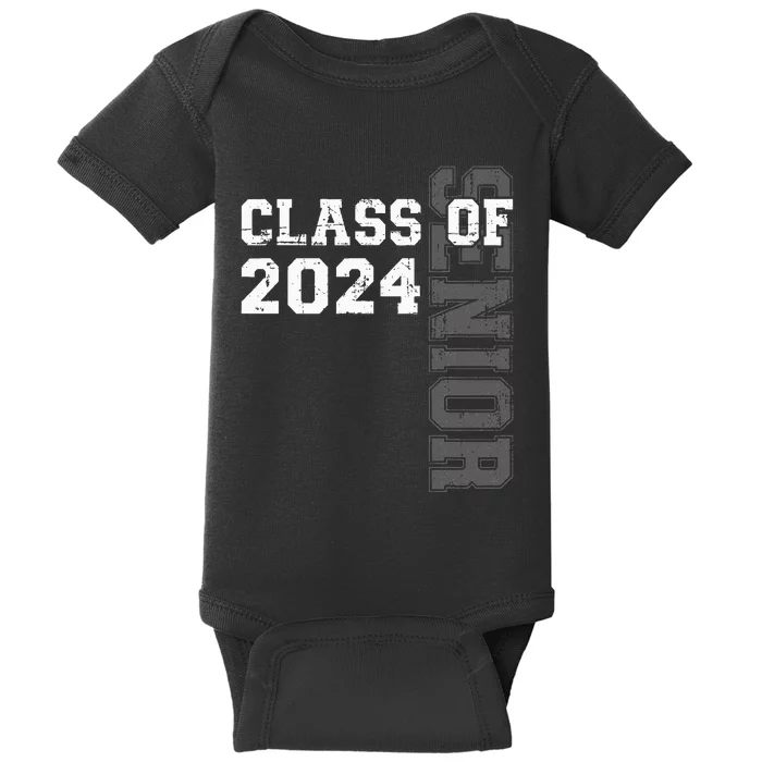 Senior graduation class of 2024 Baby Bodysuit