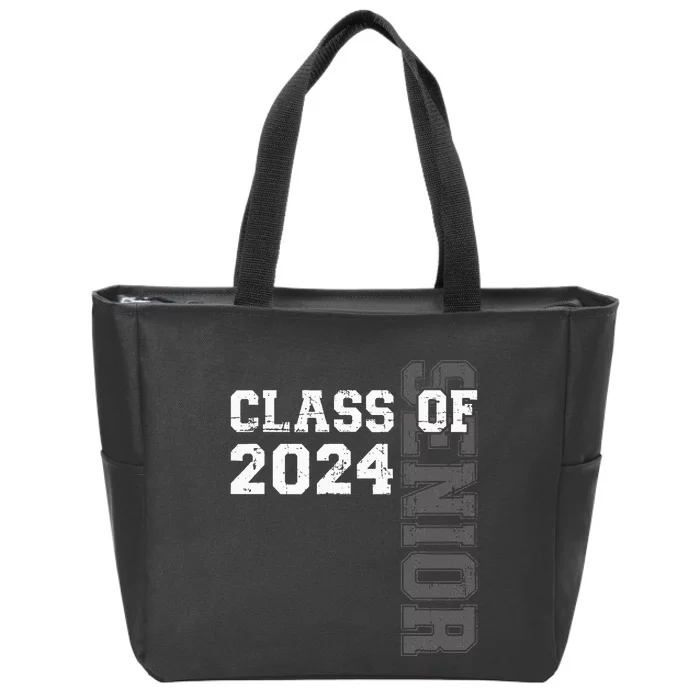 Senior graduation class of 2024 Zip Tote Bag