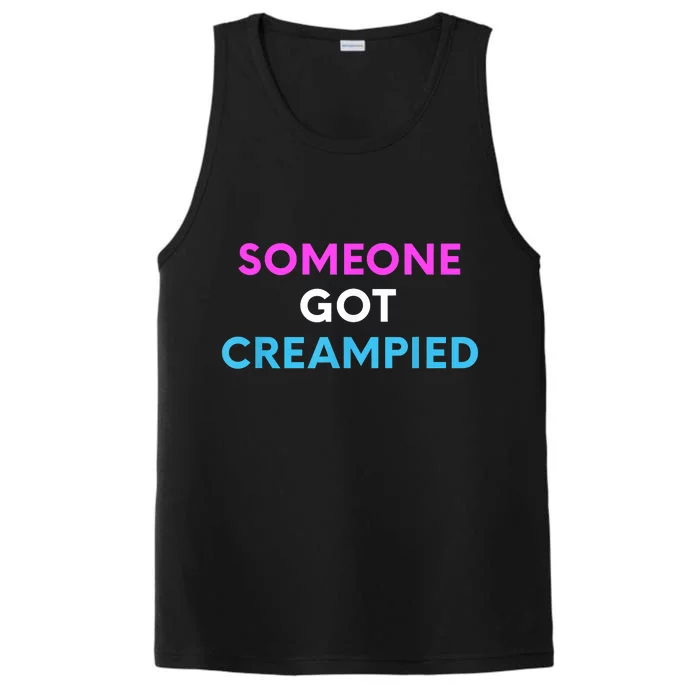 Someone Got Creampied Funny Gender Reveal Party Performance Tank