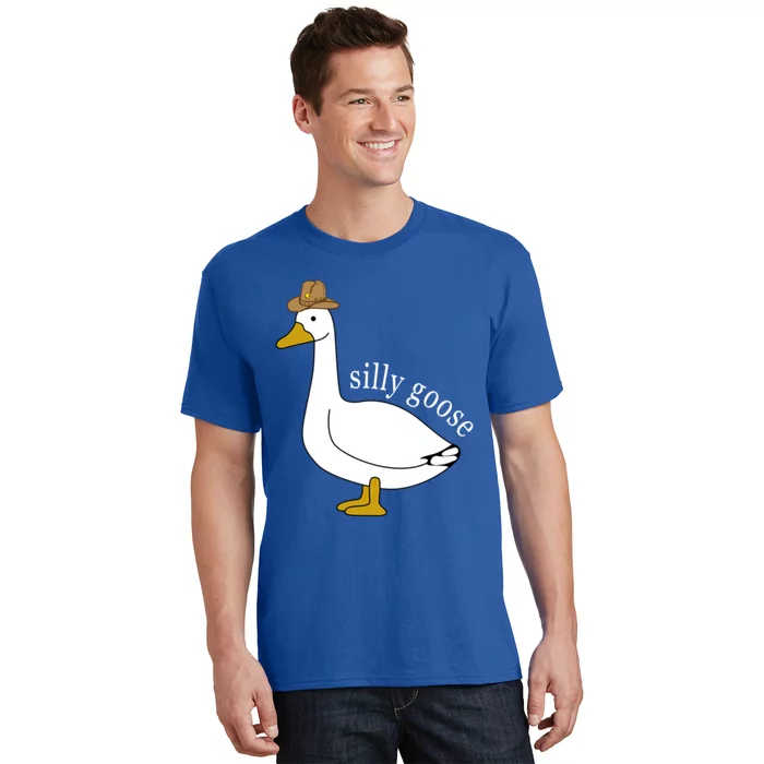 Silly Goose Cow Hat Funny Easter Gift T-Shirt