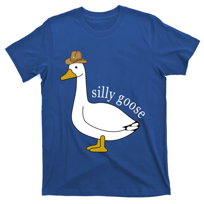 Silly Goose Cow Hat Funny Easter Gift T-Shirt