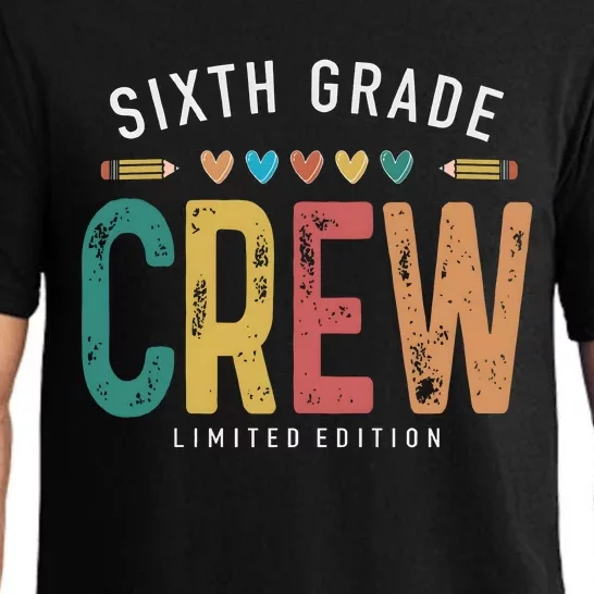 Sixth Grade Crew School Student Pajama Set