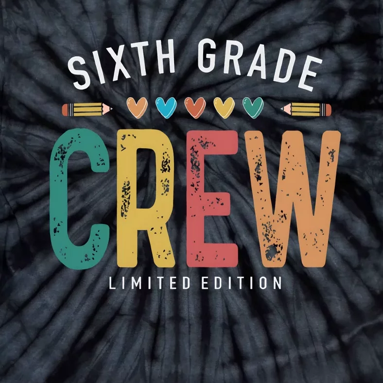 Sixth Grade Crew School Student Tie-Dye T-Shirt