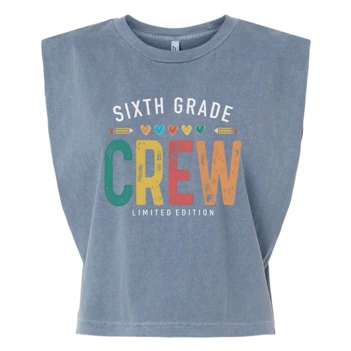 Sixth Grade Crew School Student Garment-Dyed Women's Muscle Tee