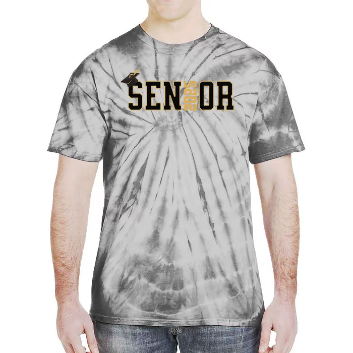 Senior Graduation Class Of 2025 And Vintage Tie-Dye T-Shirt