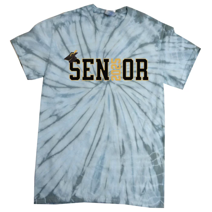 Senior Graduation Class Of 2025 And Vintage Tie-Dye T-Shirt