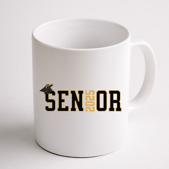 Senior Graduation Class Of 2025 And Vintage Front & Back Coffee Mug