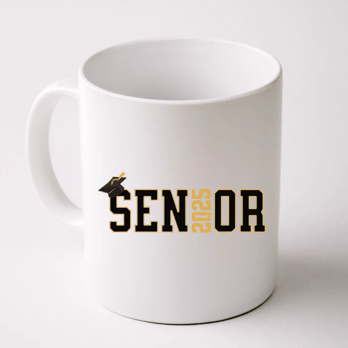 Senior Graduation Class Of 2025 And Vintage Front & Back Coffee Mug